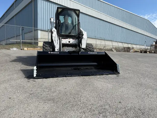 BRADCO SKID STEER BUCKETS - CONSTRUCTION SERIES HD in Heavy Equipment in Calgary - Image 9