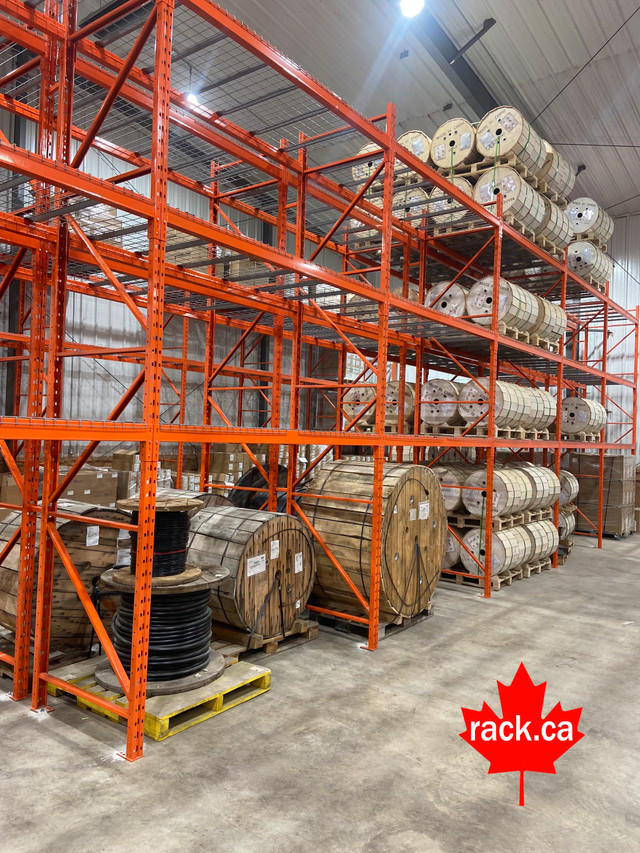 Pallet Racking - MADE IN CANADA - HUGE INVENTORY in Industrial Shelving & Racking in Mississauga / Peel Region