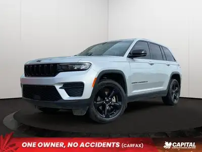 Used 2024 Jeep Grand Cherokee Altitude 4x4 for Sale in Edmonton, AB | One Owner & Accident-Free CARF...