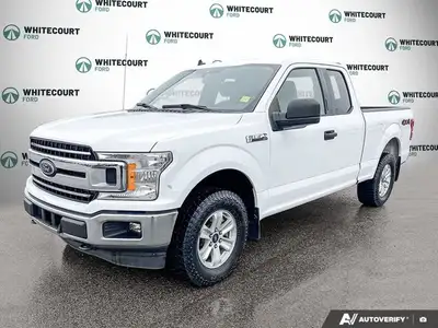 Experience the rugged elegance of the 2020 Ford F-150 XLT 4WD SuperCab 6.5' Box, presented in a stri...