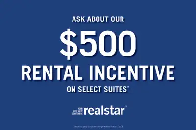 Realstar's Albany Place apartment rentals in Fort Erie are ideally located on the banks of the Niaga...