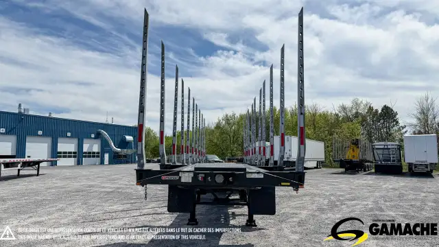 2018 MANAC 48' LOG TRAILER REMORQUE A BILLOTS in Heavy Equipment in Longueuil / South Shore - Image 3