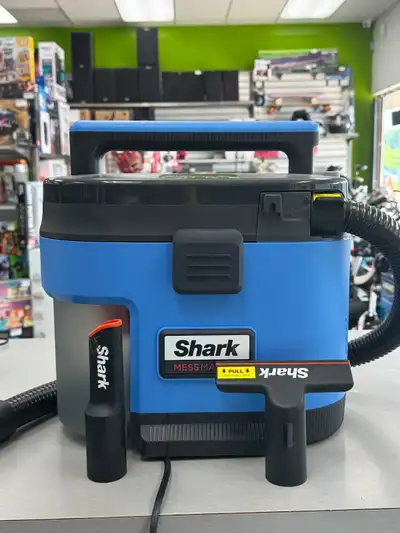 Shark MessMaster Portable Wet/Dry Vacuum - Blue, View more