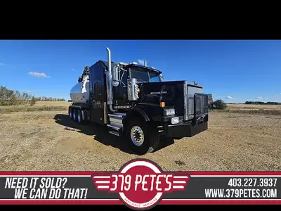 2014 Western Star 4900SA with 2013 Tornado F4SL, Detroit 6 cylinder engine, positive air shut-off, U...