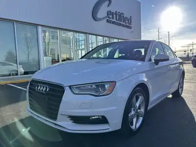 Step into refined German engineering with this 2015 Audi A3 Komfort, a compact luxury sedan that ble...