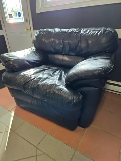 Leather Chair, couch and loveseat, View more