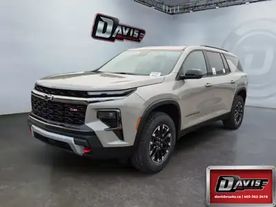 Explore the 2026 Chevrolet Traverse AWD 4dr Z71 in an elegant tan finish, equipped with an automatic...