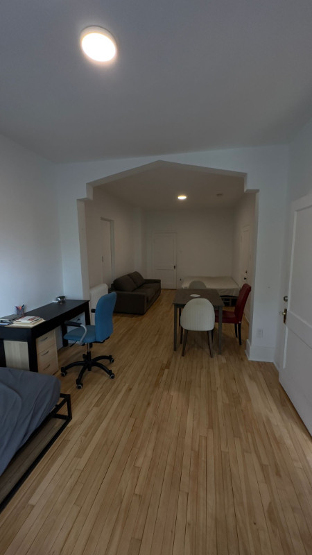 Plateau, 3 furnished rooms in heated apartment,  1 July dans Chambres à louer et colocs  à Ville de Montréal - Image 4