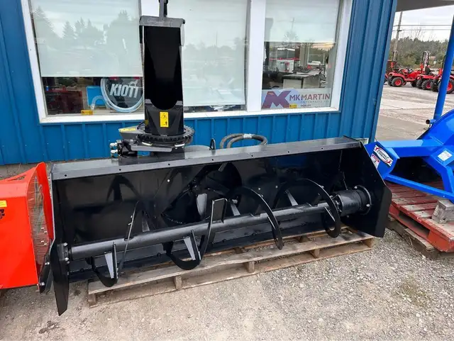 2022 MK Martin SKID STEER MOUNT SNOWBLOWER in Farming Equipment in Ottawa - Image 4