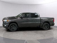 Meet the 2026 Ram 1500 Sport, a robust 4x4 Crew Cab finished in a refined gray exterior. This truck... (image 1)