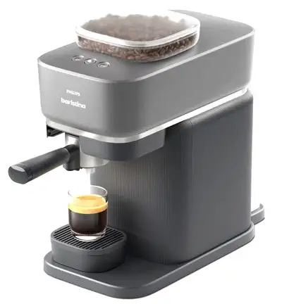 Philips Baristina Black Espresso Machine, View more
