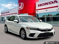 Drive with confidence and sophistication in this immaculate white 2022 Honda Civic Sedan LX. Experie... (image 8)