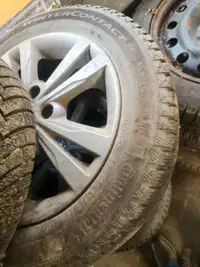 205/55R18 CONTINENTAL WINTER CONTACT SNOW TIRES (4)