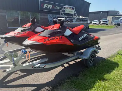 2017 Sea-Doo Spark 2up Used with 123 hours. Cover included. $5,999 + Tax & Lic. Lightweight Polytec...