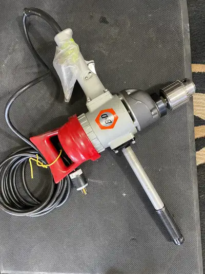 Black n decker 5/8 paint , mud , drywall mixer with clutch. Very powerful.