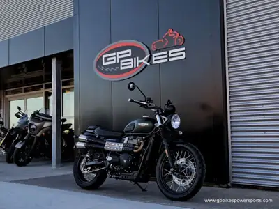 No money down.Credit approved in minutes* OACJust...CLICK HERE 2024 Triumph Scrambler 900 Matte Khak...