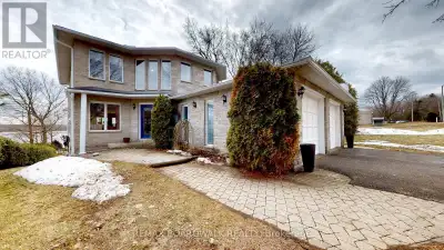 Set just outside Brockville along the majestic St. Lawrence River, this wonderful two storey residen...
