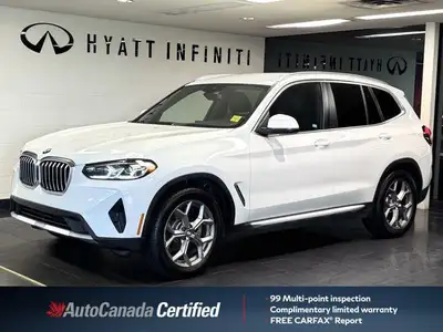 The 2022 BMW X3 xDrive30i is a symbol of luxury and performance, powered by a responsive 2.0L turbo...