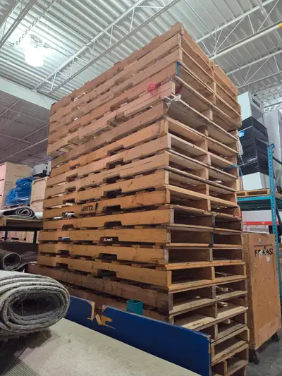 Pallets skids 72 or 92 inch long.  pallet skid 43x43 or XL 51x43, View more
