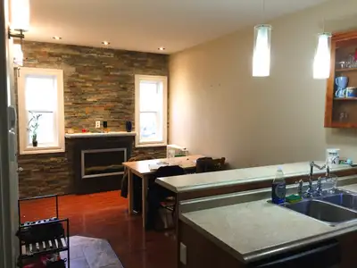 Available June 1. Newly built apartment featuring stainless steel appliances, hardwood flooring, an...