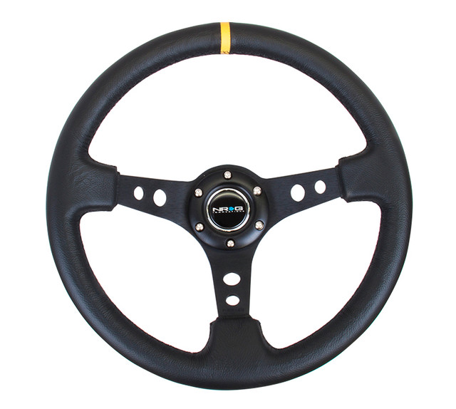 NRG RST-006 Steering Wheel Black Yellow dans Autres pièces et accessoires  à Région de Mississauga/Peel