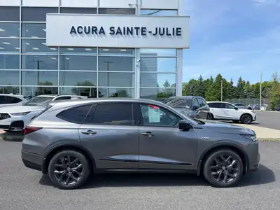 ACURA MDX 2023 SH-AWD GROUPE A-SPEC. Sièges en cuir noir, sièges à réglages électriques, sièges chau...