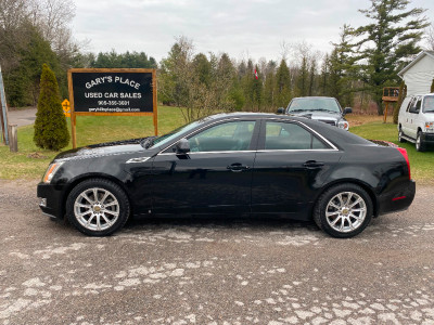 2009 CADILLAC CTS - 3.6 V6  RWD - 111,000km- $10,995. Cert.