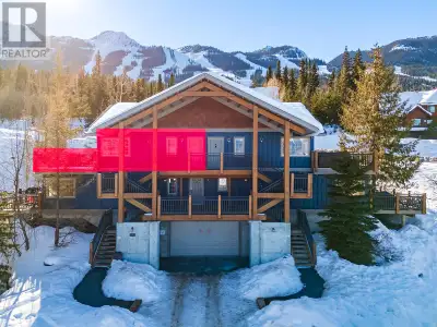 Welcome to the Aspens at Kicking Horse Mountain Resort! Unit #5 has a prime, top level location taki...