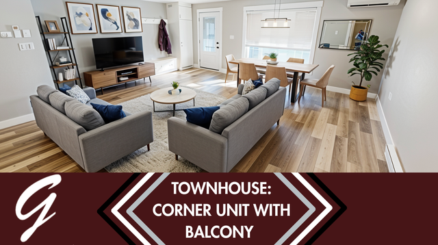 AUG 15 - 2BED/1.5 BATH TOWNHOUSE- 2 LEVELS- BALCONY- LAUNDRY