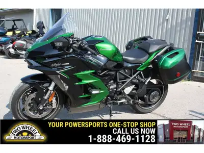 Welcome to Two Wheel Motorsport Here we have a beautiful 2022 Ninja H2 SX Se. This represents the pi...