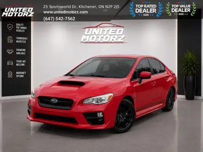 2017 Subaru WRX MAN SAFETY CERTIFIED 18 SERVICE RECORDS !!! The 2017 Subaru WRX is a sporty and perf...