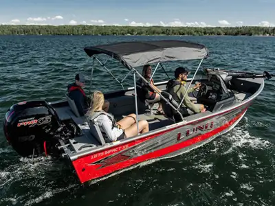 Bay Marine Sales 2026 Lund 1875 Impact XS Sport Mercury 150, White Boat, Hydr steering, Stainless pr...