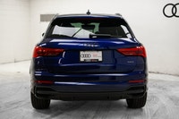 The 2025 Audi Q3 Progressiv in a captivating Navarra Blue Metallic with a sophisticated Black interi... (image 6)