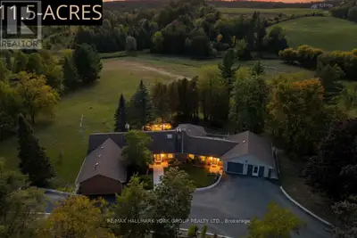Welcome To Your Private Oasis Fit For Royalty In King City. An Exceptional 11.5-Acre Bungalow Estate...