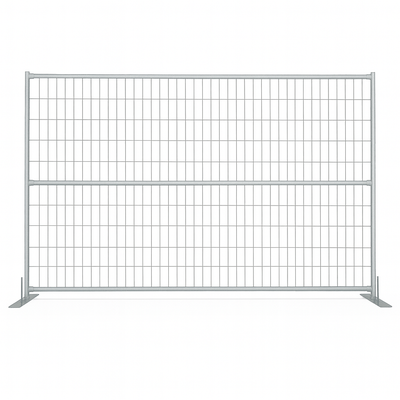 Galvanized Temp Fence 6x10 • Blue Panels • Barriers, View more