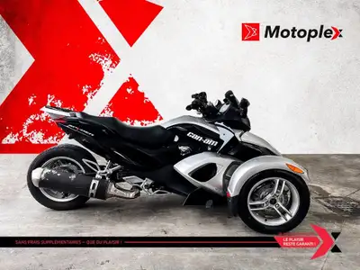 Motoplex St-Eustache SPYDER RS GARANTIE PROLONGEE jusqu'a 4 ans disponible et plan d'entretien Appro...