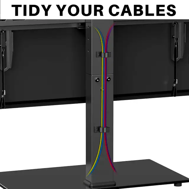 UNIVERSAL TABLE TOP TV STAND FOR 32" TO 70" in General Electronics in City of Toronto - Image 4