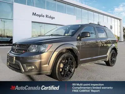 Designed for versatility and urban exploration, this 2017 Dodge Journey SXT Sport Utility in stunnin...
