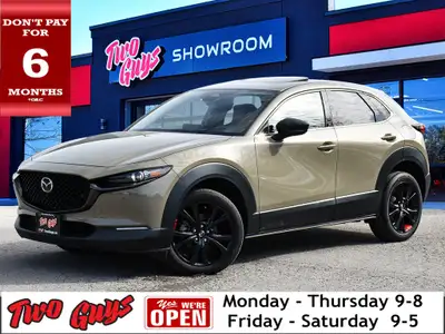 2024 Mazda CX-30 Turbo Zircon Sand Metallic *STUNNING TERRACOTTA HEATED LEATHER/SUEDE SEATS*, *360 B...