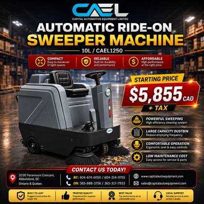 NewCAEL Automatic Ride-On Sweeper Machine certified & Warranty CAEL Automatic Ride-On Sweeper Machin...