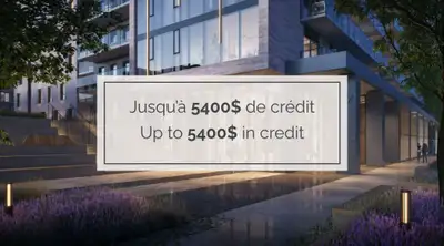 Promo jusqu'à 5400$ de crédit | 3 1/2 à louer | Pointe-Claire