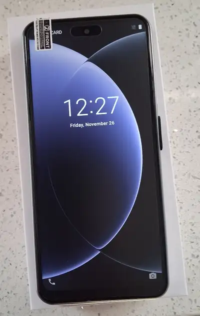 Android 5G green in color has 68GB storage, 8GB memory and 6.8 inch screen... Comes with screen prot...