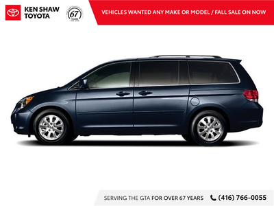 Bali Blue Pearl 2010 Honda Odyssey EX-L FWD 5-Speed Automatic 3.5L V6 SOHC i-VTEC 24V Vehicle sold A...