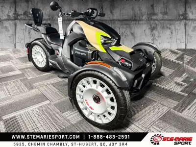 Can-Am Ryker Rally 2025 7 193 km Beige et Jaune Fluo Ste-Marie Sport Passionnés depuis 1968 Le Ryker...