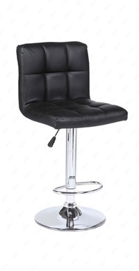NEW BAR STOOL LEATHER ADJUSTABLE SWIVEL PUB CHAIR BSC06 Prince Albert Saskatchewan Preview