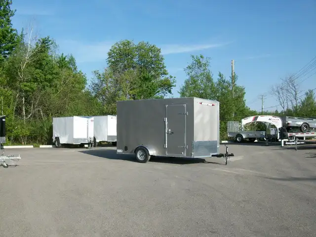 2025 Weberlane CARGO 7' X 12' 1 ESSIEUX RAMPE 7' HT VTT MOTO TRA in Cargo & Utility Trailers in Laval / North Shore - Image 3
