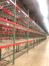 Lowest Price USED Pallet Racking Liquidation in Mississauga