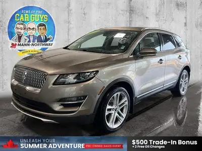 This 2019 Lincoln MKC Reserve SUV boasts a luxurious Espresso leather interior and a sophisticated M...