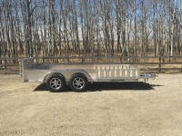 2024 ALUMINUM 82"x14’TANDEM SOLID SIDE W SIDELOAD BY STRONGHAUL