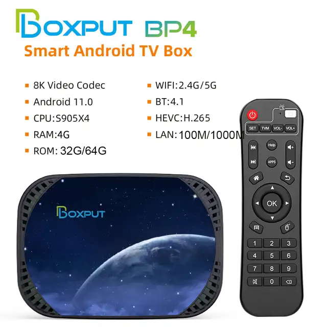 BOXPUT AMLOGIC S905 4 ANDROID TV , FAST PROCESSOR BRAND NEW in General Electronics in Edmonton - Image 4